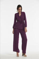 WHASHED SATIN CULPA SHIRT